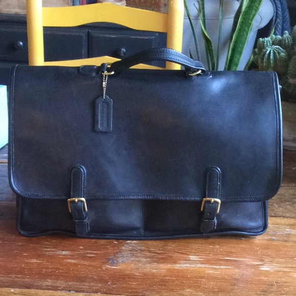 Vintage Coach Unisex Briefcase - Picture 1 of 8